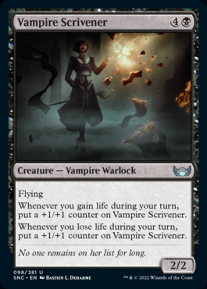 Vampire Scrivener [Streets of New Capenna] | L.A. Mood Comics and Games