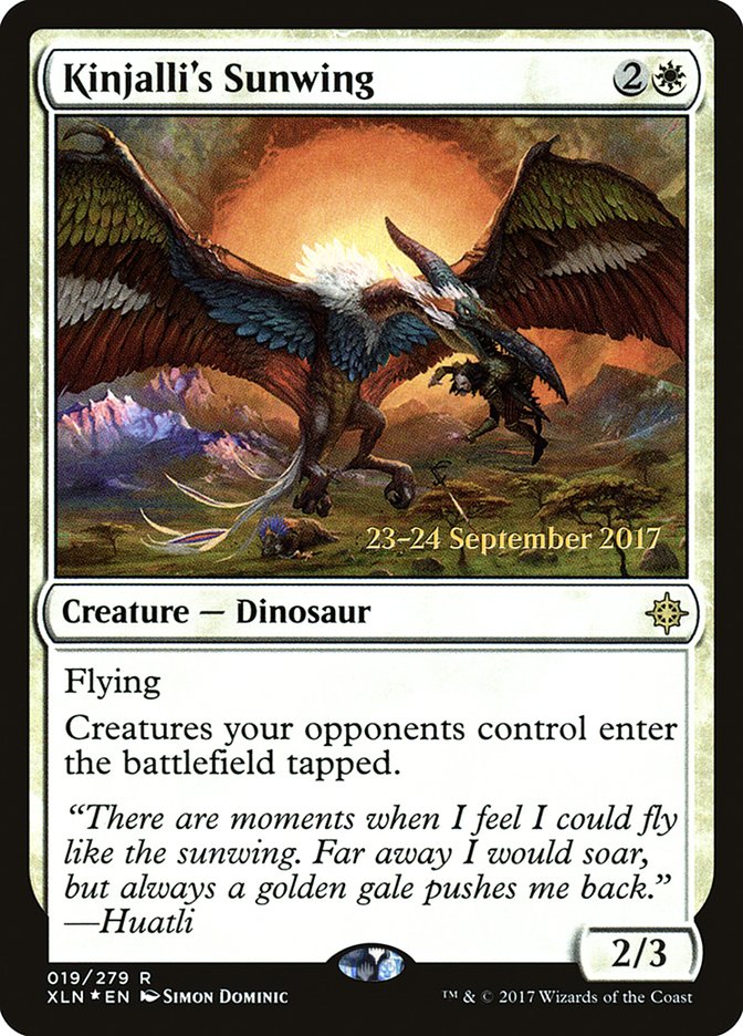 Kinjalli's Sunwing [Ixalan Prerelease Promos] | L.A. Mood Comics and Games