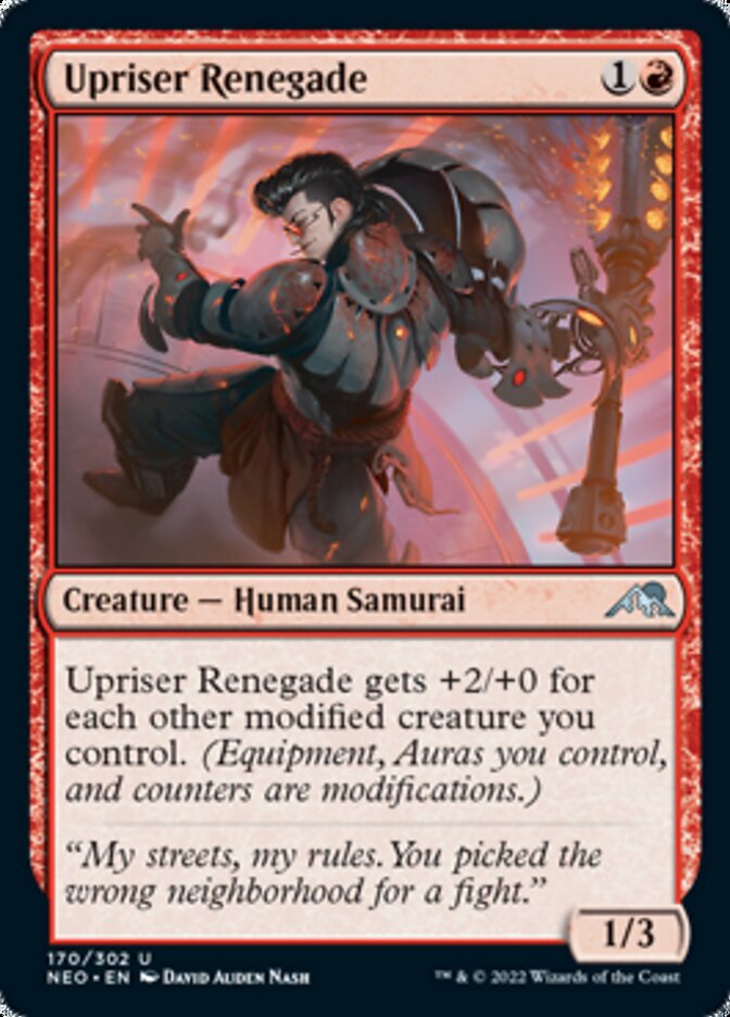 Upriser Renegade [Kamigawa: Neon Dynasty] | L.A. Mood Comics and Games