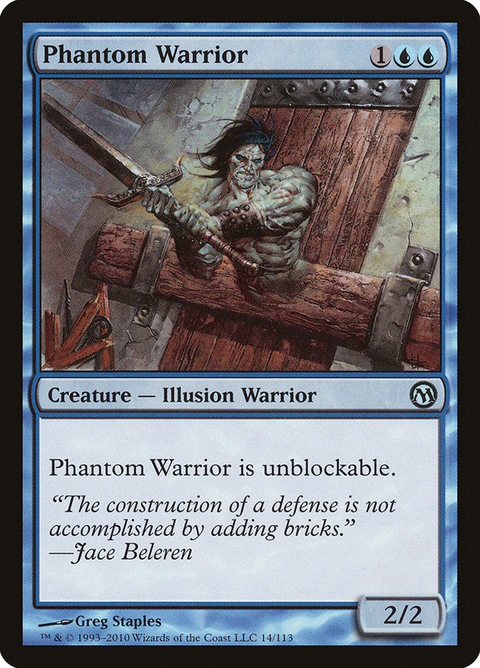 Phantom Warrior [Duels of the Planeswalkers] | L.A. Mood Comics and Games