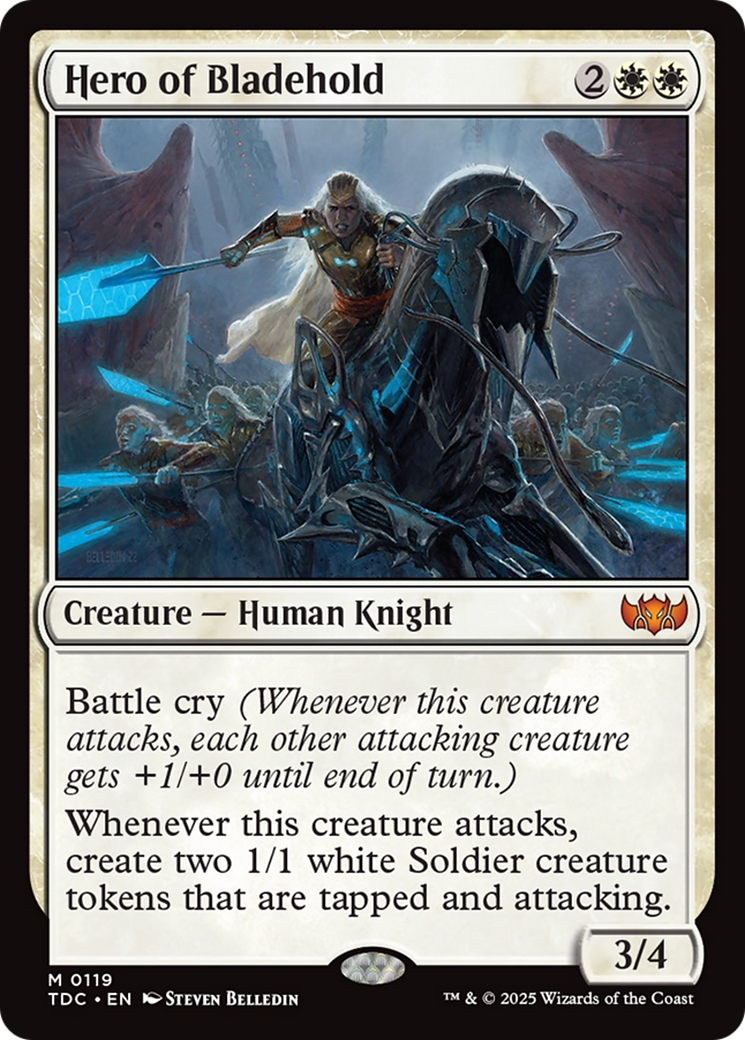 Hero of Bladehold [Tarkir: Dragonstorm Commander] | L.A. Mood Comics and Games