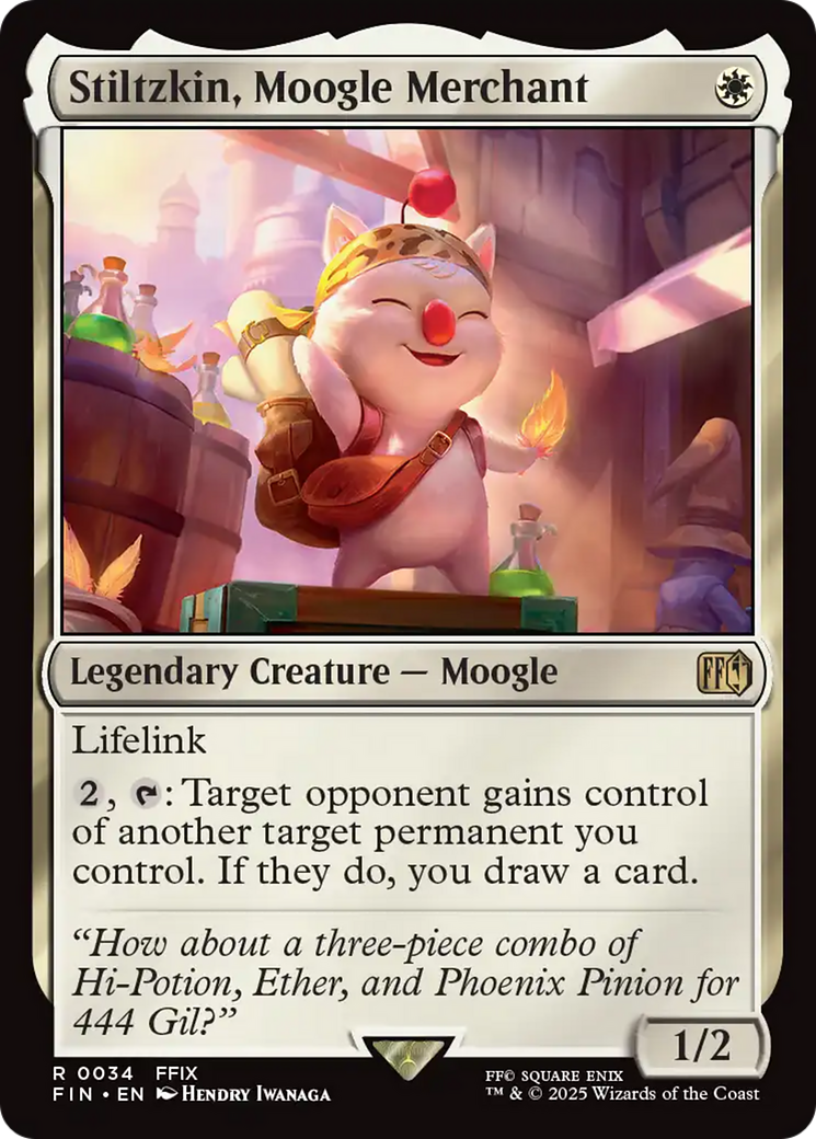 Stiltzkin, Moogle Merchant [FINAL FANTASY] | L.A. Mood Comics and Games