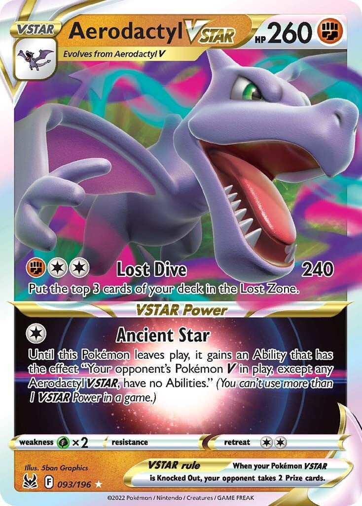 Aerodactyl VSTAR (093/196) [Sword & Shield: Lost Origin] | L.A. Mood Comics and Games
