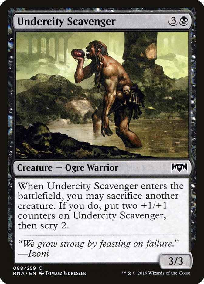 Undercity Scavenger [Ravnica Allegiance] | L.A. Mood Comics and Games