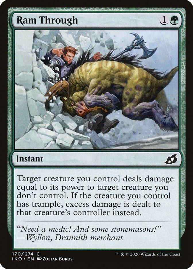 Ram Through [Ikoria: Lair of Behemoths] | L.A. Mood Comics and Games