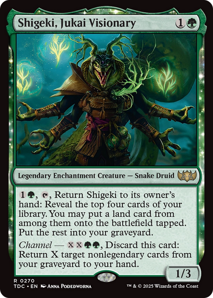 Shigeki, Jukai Visionary [Tarkir: Dragonstorm Commander] | L.A. Mood Comics and Games