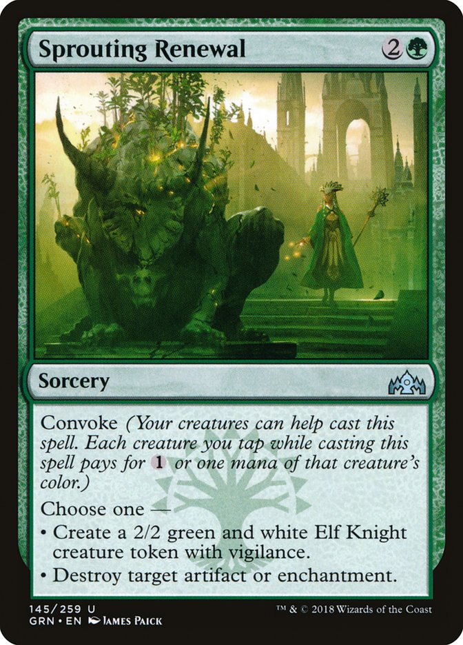 Sprouting Renewal [Guilds of Ravnica] | L.A. Mood Comics and Games