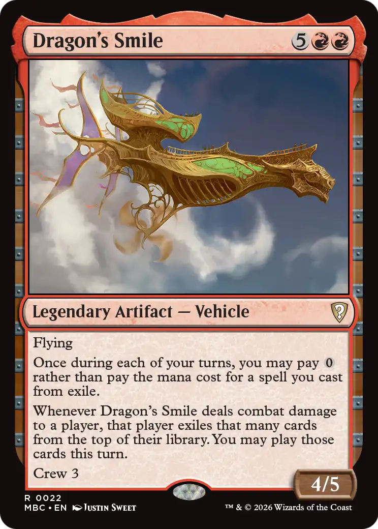 Dragon's Smile [Mystery Booster: Commander Edition] | L.A. Mood Comics and Games
