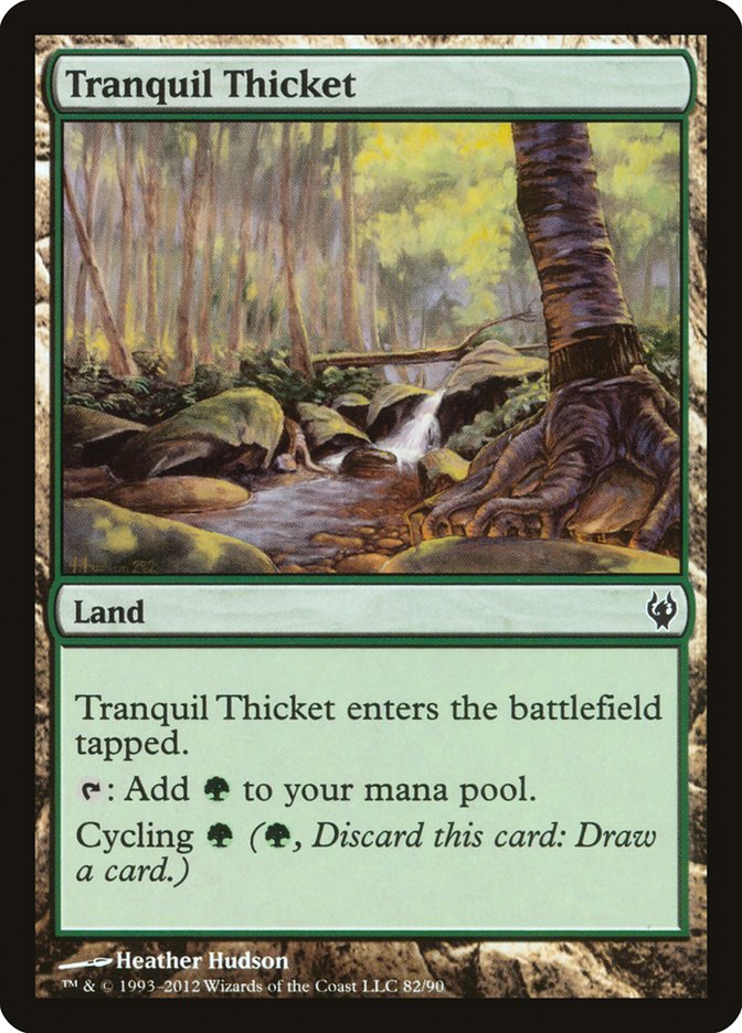 Tranquil Thicket [Duel Decks: Izzet vs. Golgari] | L.A. Mood Comics and Games