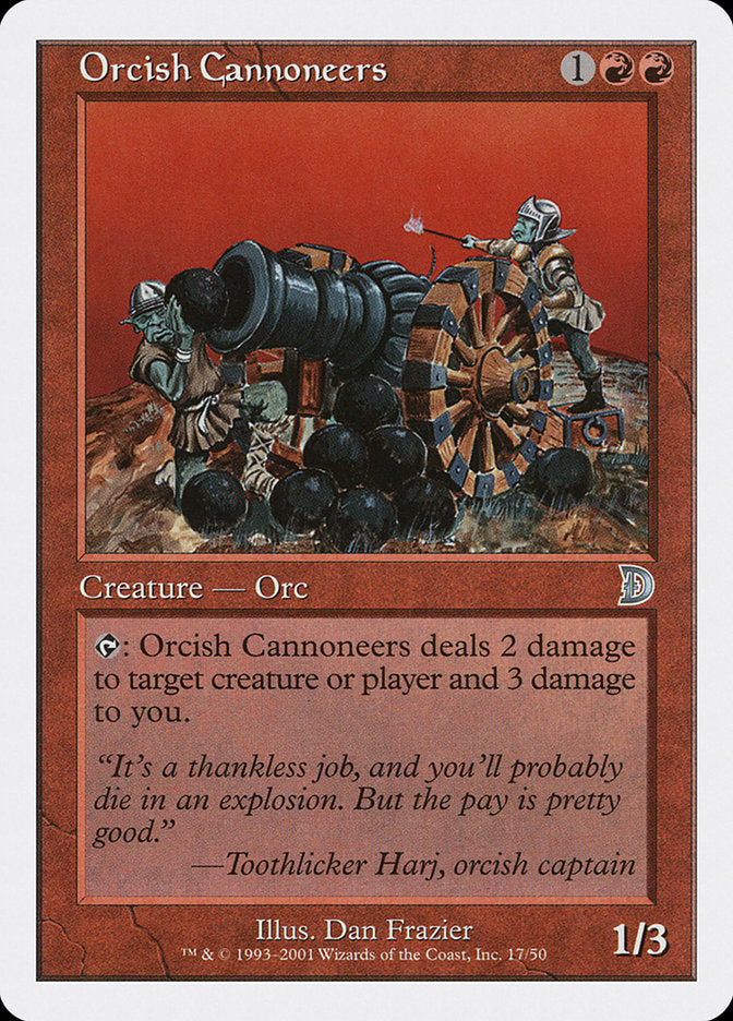 Orcish Cannoneers [Deckmasters] | L.A. Mood Comics and Games