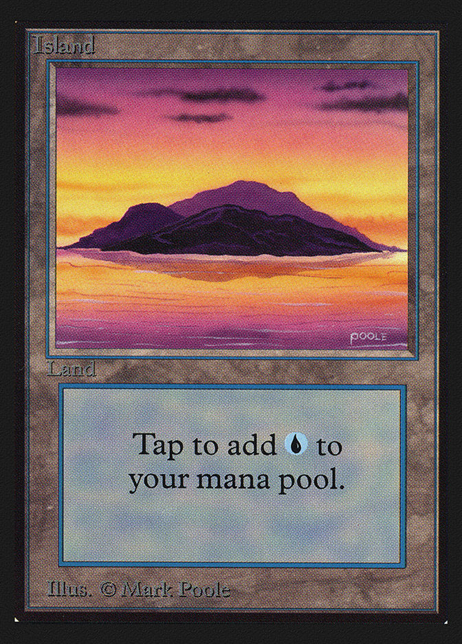 Island (Sunset / Signature on Right) [International Collectors' Edition] | L.A. Mood Comics and Games
