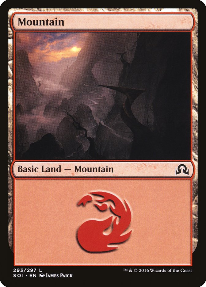 Mountain (293) [Shadows over Innistrad] | L.A. Mood Comics and Games