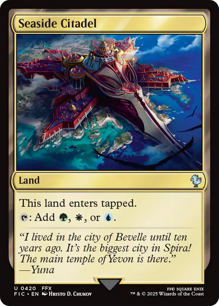 Seaside Citadel [FINAL FANTASY Commander] | L.A. Mood Comics and Games