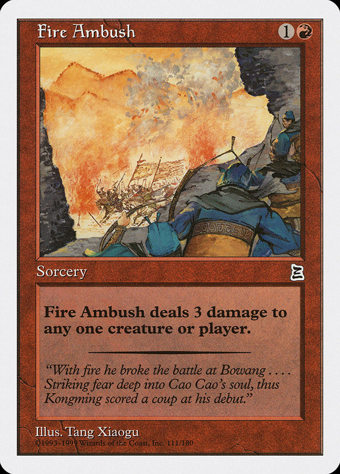 Fire Ambush [Portal Three Kingdoms] | L.A. Mood Comics and Games