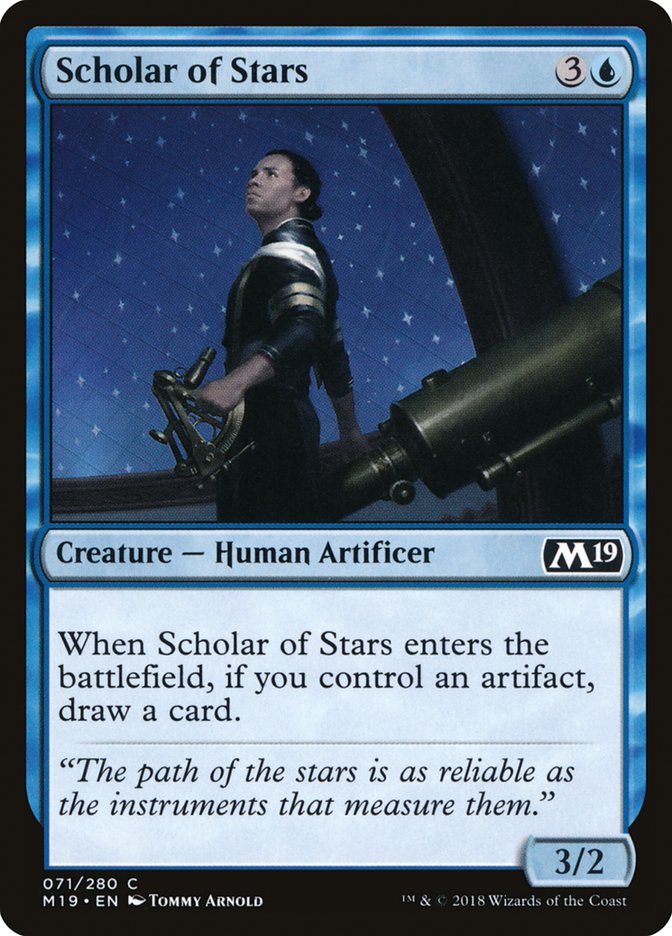 Scholar of Stars [Core Set 2019] | L.A. Mood Comics and Games