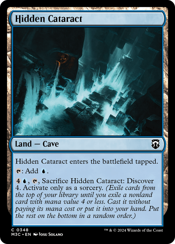 Hidden Cataract (Ripple Foil) [Modern Horizons 3 Commander] | L.A. Mood Comics and Games