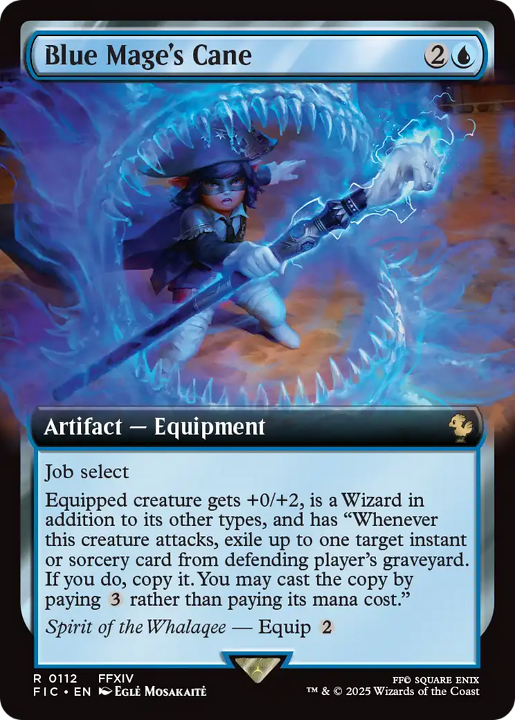 Blue Mage's Cane (Extended Art) [FINAL FANTASY Commander] | L.A. Mood Comics and Games