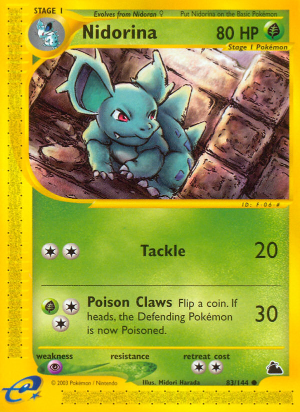 Nidorina (83/144) [Skyridge] | L.A. Mood Comics and Games