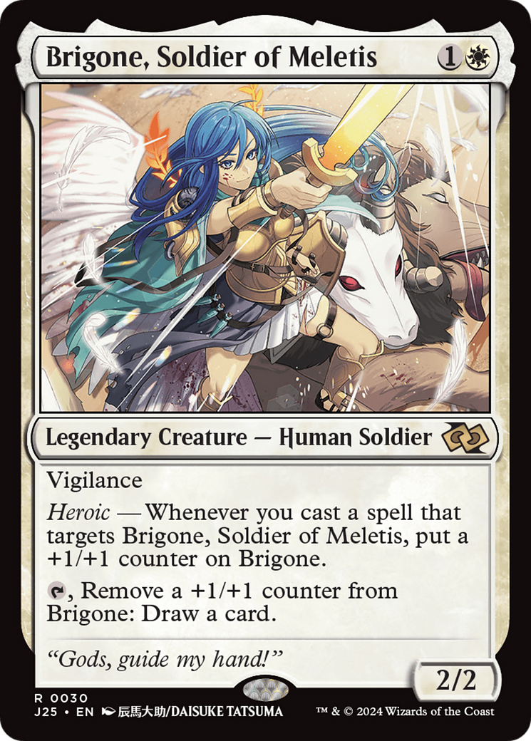 Brigone, Soldier of Meletis (Anime) [Foundations Jumpstart] | L.A. Mood Comics and Games
