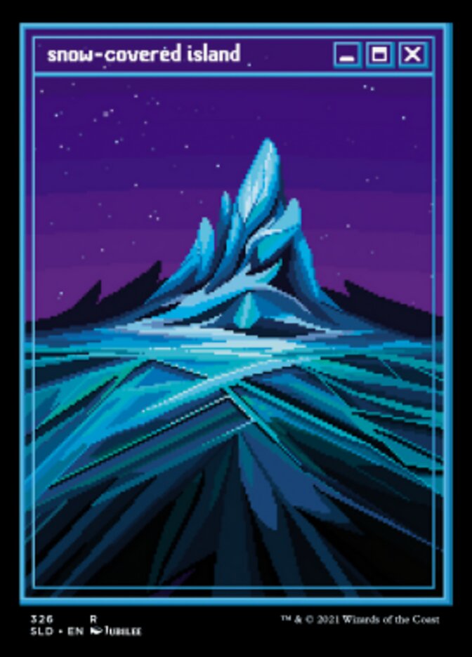 Snow-Covered Island (326) [Secret Lair Drop Series] | L.A. Mood Comics and Games