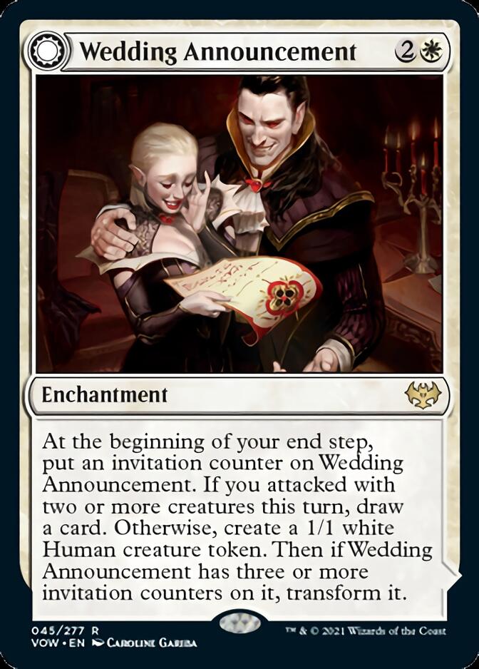 Wedding Announcement // Wedding Festivity [Innistrad: Crimson Vow] | L.A. Mood Comics and Games
