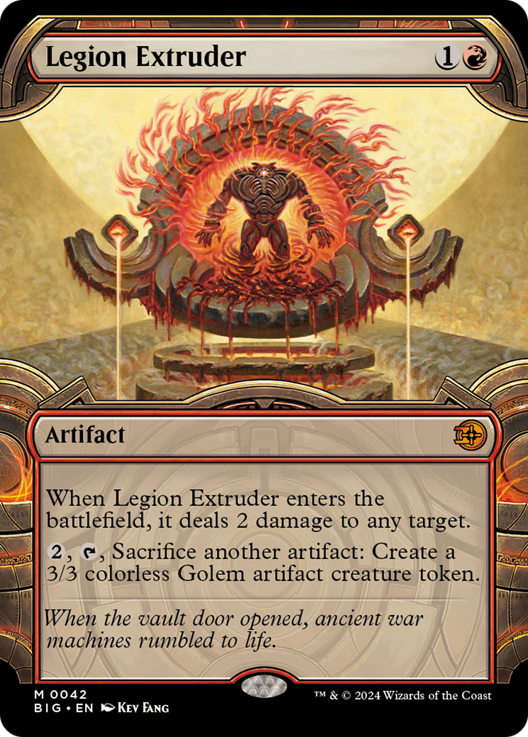 Legion Extruder (Showcase) [Outlaws of Thunder Junction: The Big Score] | L.A. Mood Comics and Games