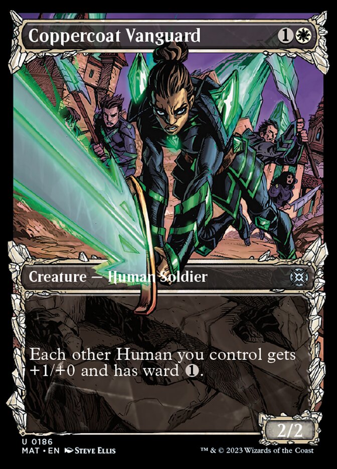 Coppercoat Vanguard (Showcase Halo Foil) [March of the Machine: The Aftermath] | L.A. Mood Comics and Games