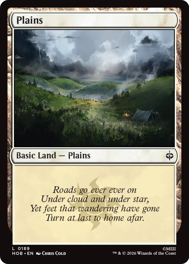 Plains (0189) [The Hobbit] | L.A. Mood Comics and Games