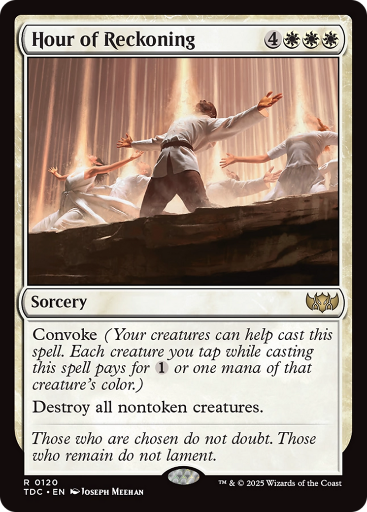 Hour of Reckoning [Tarkir: Dragonstorm Commander] | L.A. Mood Comics and Games