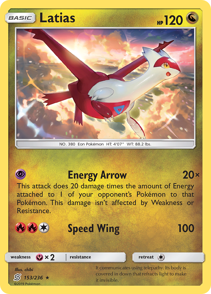 Latias (153/236) [Sun & Moon: Unified Minds] | L.A. Mood Comics and Games