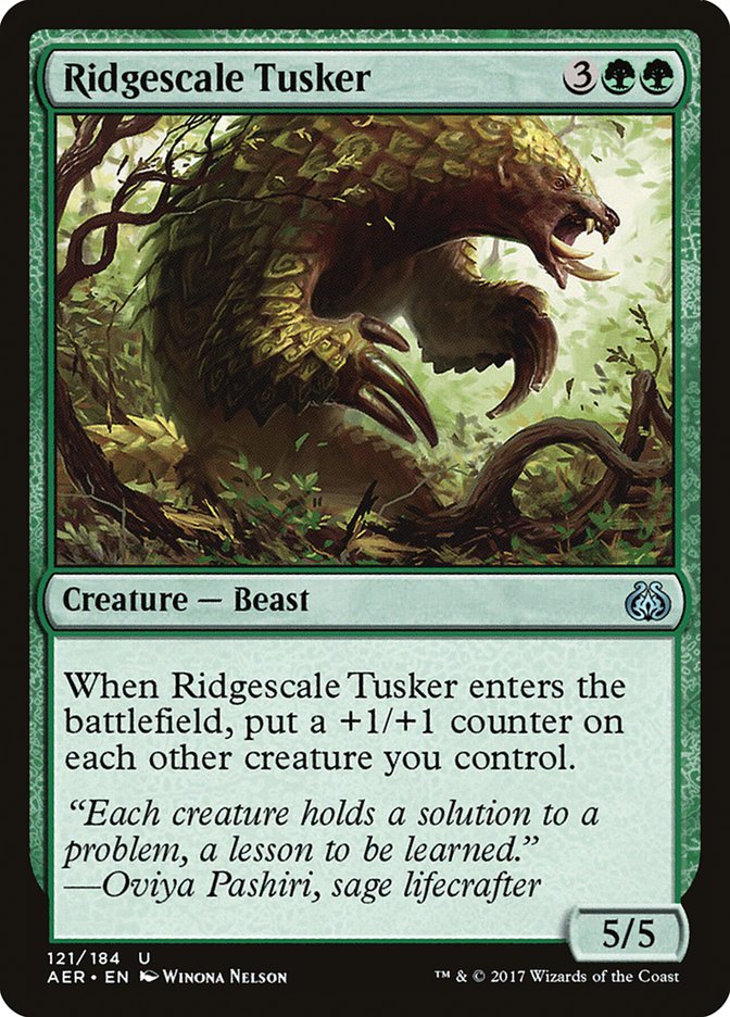 Ridgescale Tusker [Aether Revolt] | L.A. Mood Comics and Games