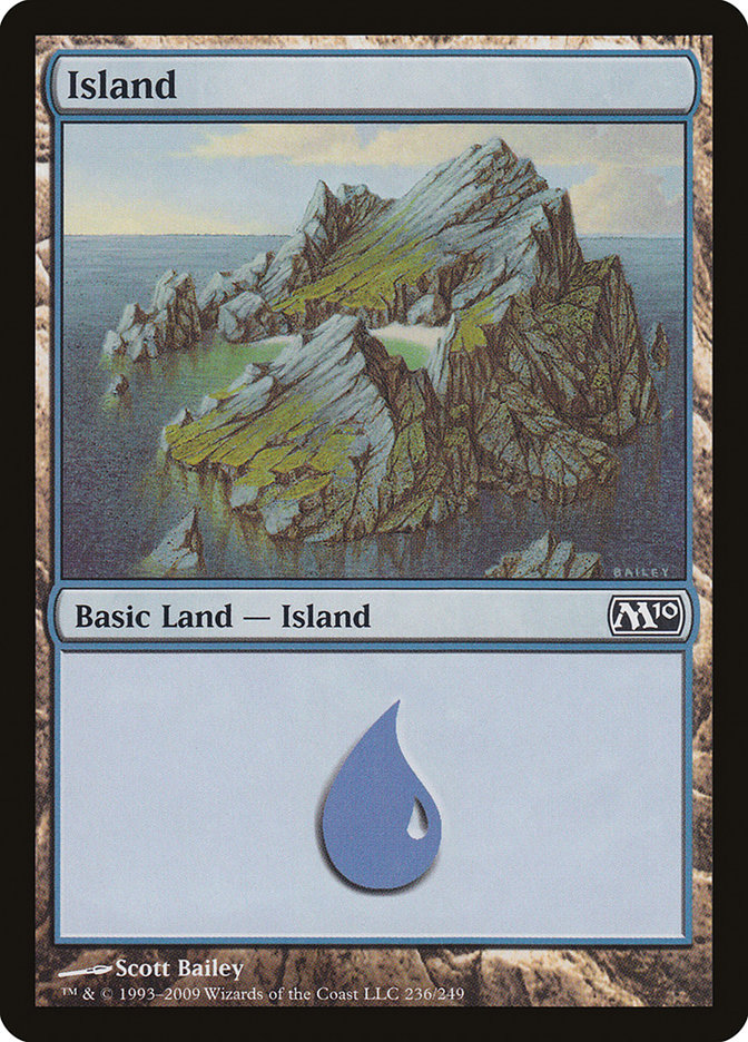 Island (236) [Magic 2010] | L.A. Mood Comics and Games