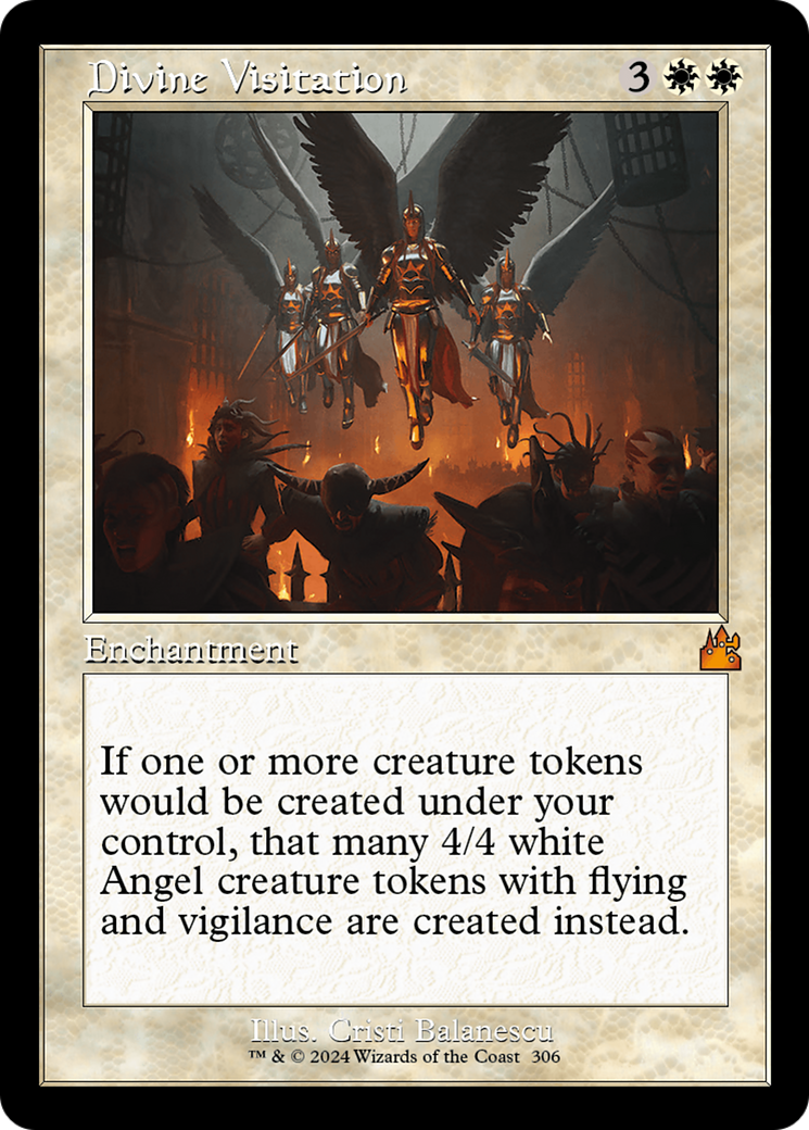 Divine Visitation (Retro Frame) [Ravnica Remastered] | L.A. Mood Comics and Games