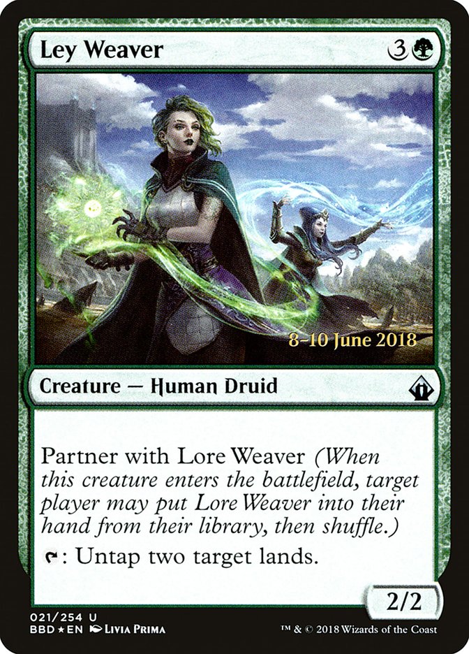 Ley Weaver [Battlebond Prerelease Promos] | L.A. Mood Comics and Games