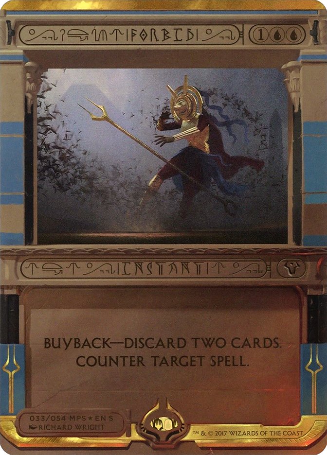 Forbid (Invocation) [Amonkhet Invocations] | L.A. Mood Comics and Games