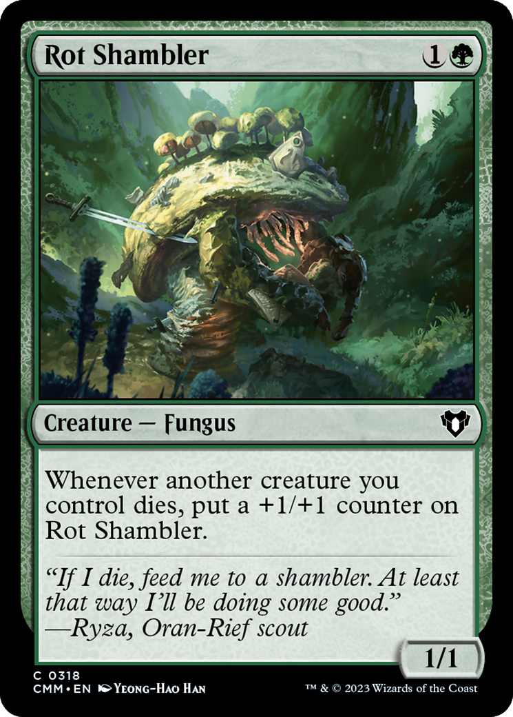 Rot Shambler [Commander Masters] | L.A. Mood Comics and Games