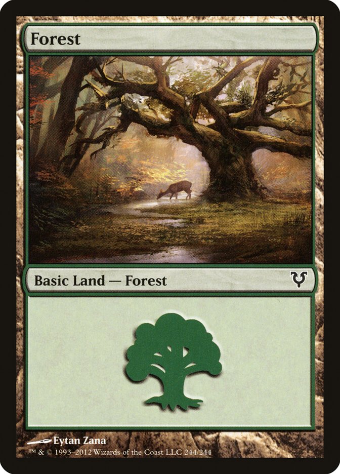 Forest (244) [Avacyn Restored] | L.A. Mood Comics and Games