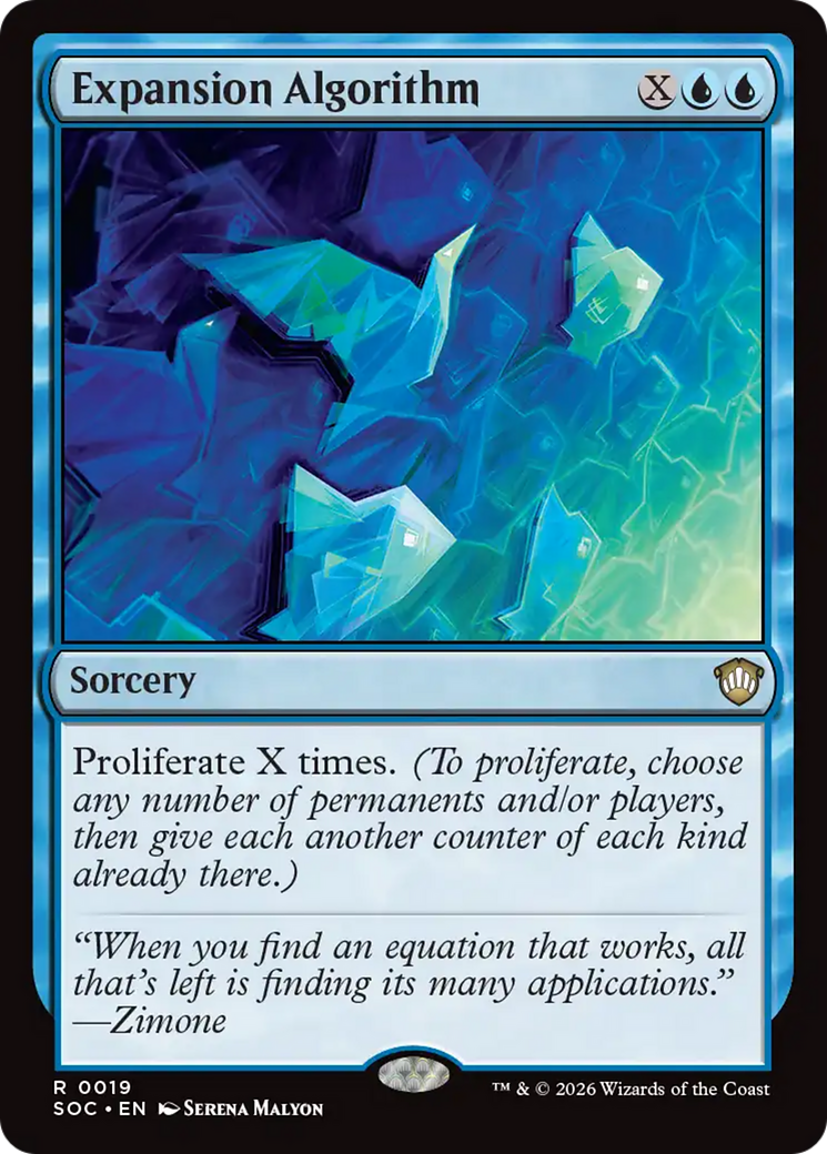 Expansion Algorithm [Secrets of Strixhaven Commander] | L.A. Mood Comics and Games