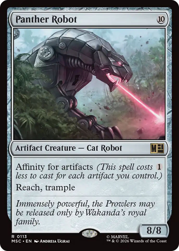 Panther Robot [Marvel Super Heroes Commander] | L.A. Mood Comics and Games
