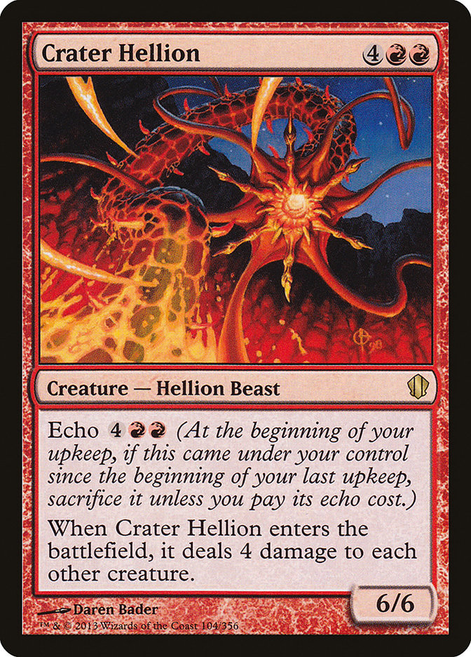 Crater Hellion [Commander 2013] | L.A. Mood Comics and Games