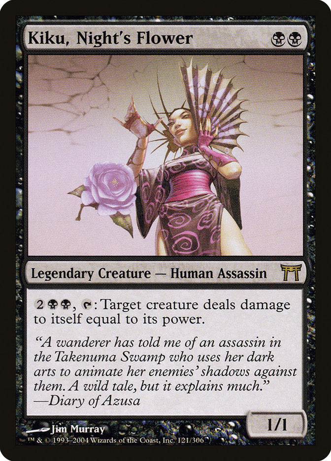 Kiku, Night's Flower [Champions of Kamigawa] | L.A. Mood Comics and Games