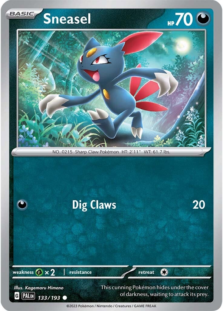 Sneasel (133/193) [Scarlet & Violet: Paldea Evolved] | L.A. Mood Comics and Games