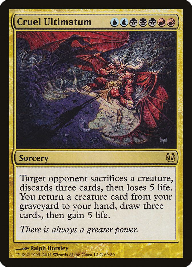 Cruel Ultimatum [Duel Decks: Ajani vs. Nicol Bolas] | L.A. Mood Comics and Games
