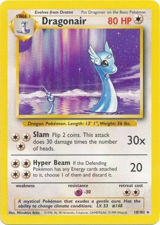 Dragonair (18/102) [Base Set Unlimited] | L.A. Mood Comics and Games