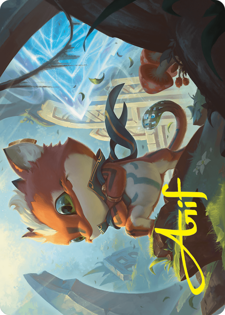 Loot, Exuberant Explorer Art Card (12/54) (Gold-Stamped Signature) [Foundations Art Series] | L.A. Mood Comics and Games