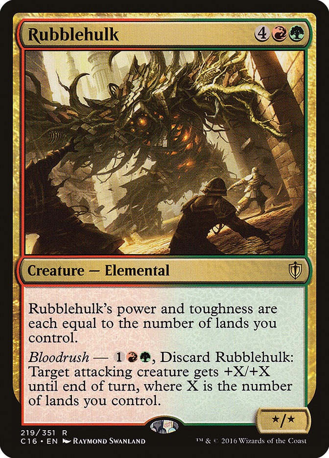 Rubblehulk [Commander 2016] | L.A. Mood Comics and Games
