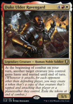 Duke Ulder Ravengard [Commander Legends: Battle for Baldur's Gate] | L.A. Mood Comics and Games