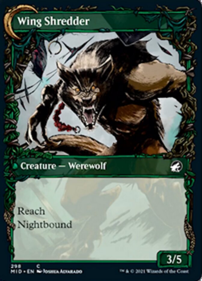 Bird Admirer // Wing Shredder (Showcase Equinox) [Innistrad: Midnight Hunt] | L.A. Mood Comics and Games