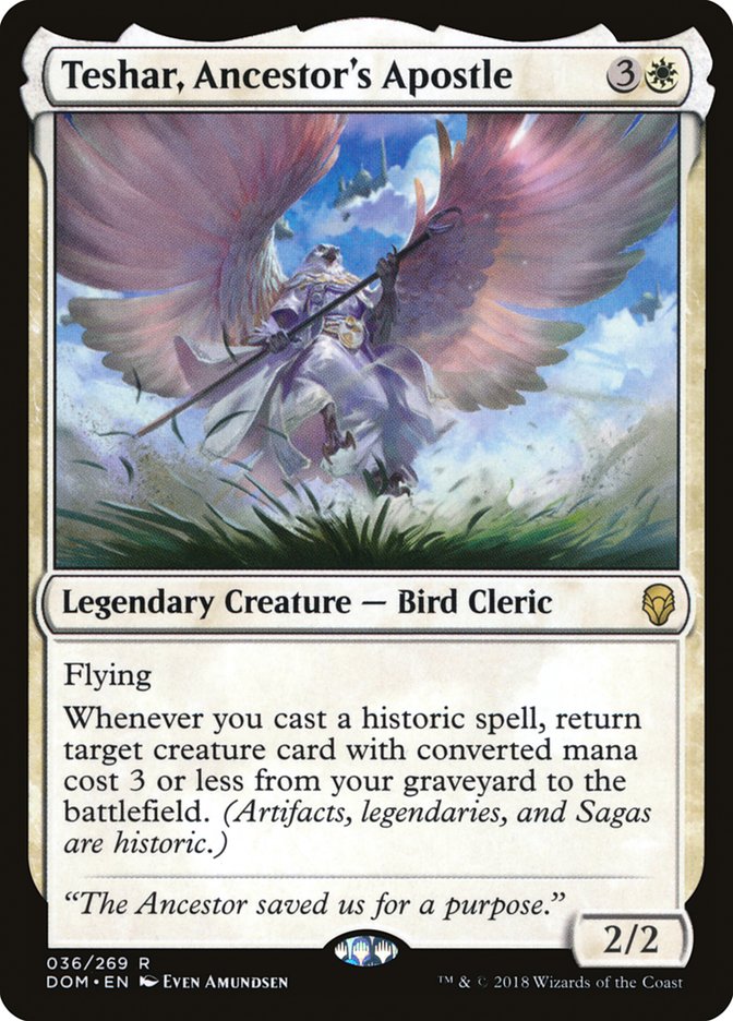 Teshar, Ancestor's Apostle [Dominaria] | L.A. Mood Comics and Games