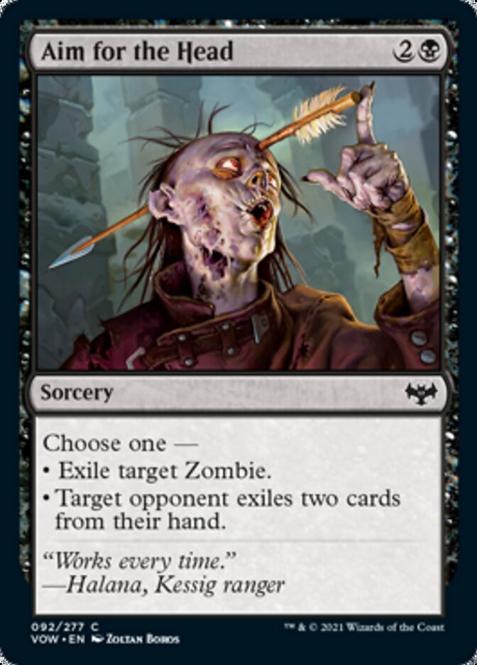 Aim for the Head [Innistrad: Crimson Vow] | L.A. Mood Comics and Games